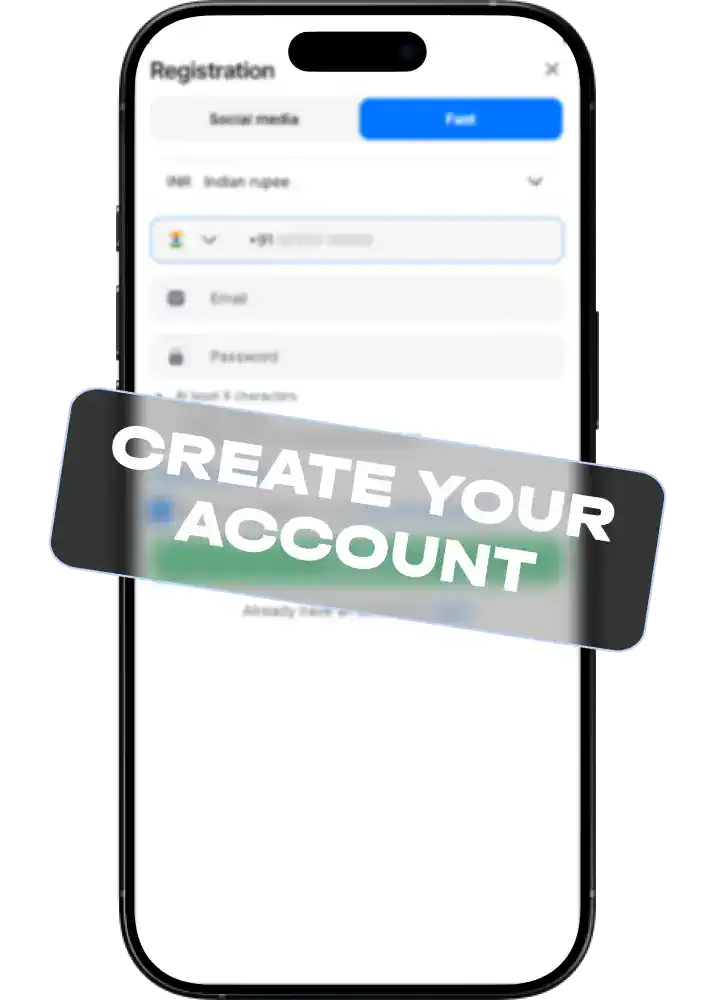 1win India login register